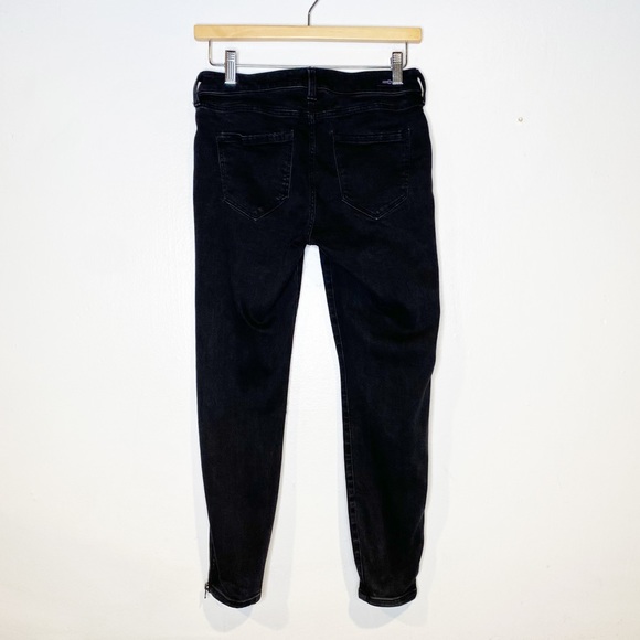 Liverpool | Penny Jeans in Carbon Wash Skinny Fit w/ Ankle Zippers Sz.4 - Picture 4 of 13
